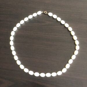 Vintage Costume Jewelry Cream Beads